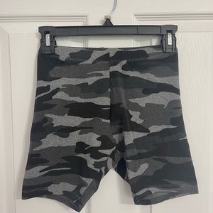 Camo Biker Shorts